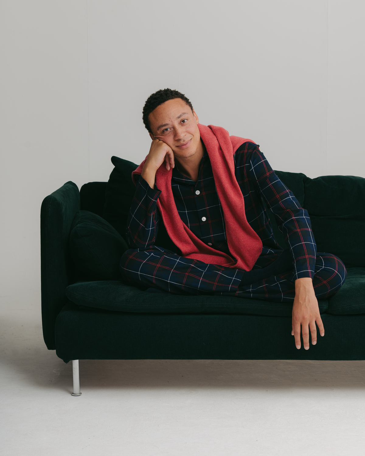 Surplus Navy Flannel Check Pyjamas, Pyjamas - SIRPLUS
