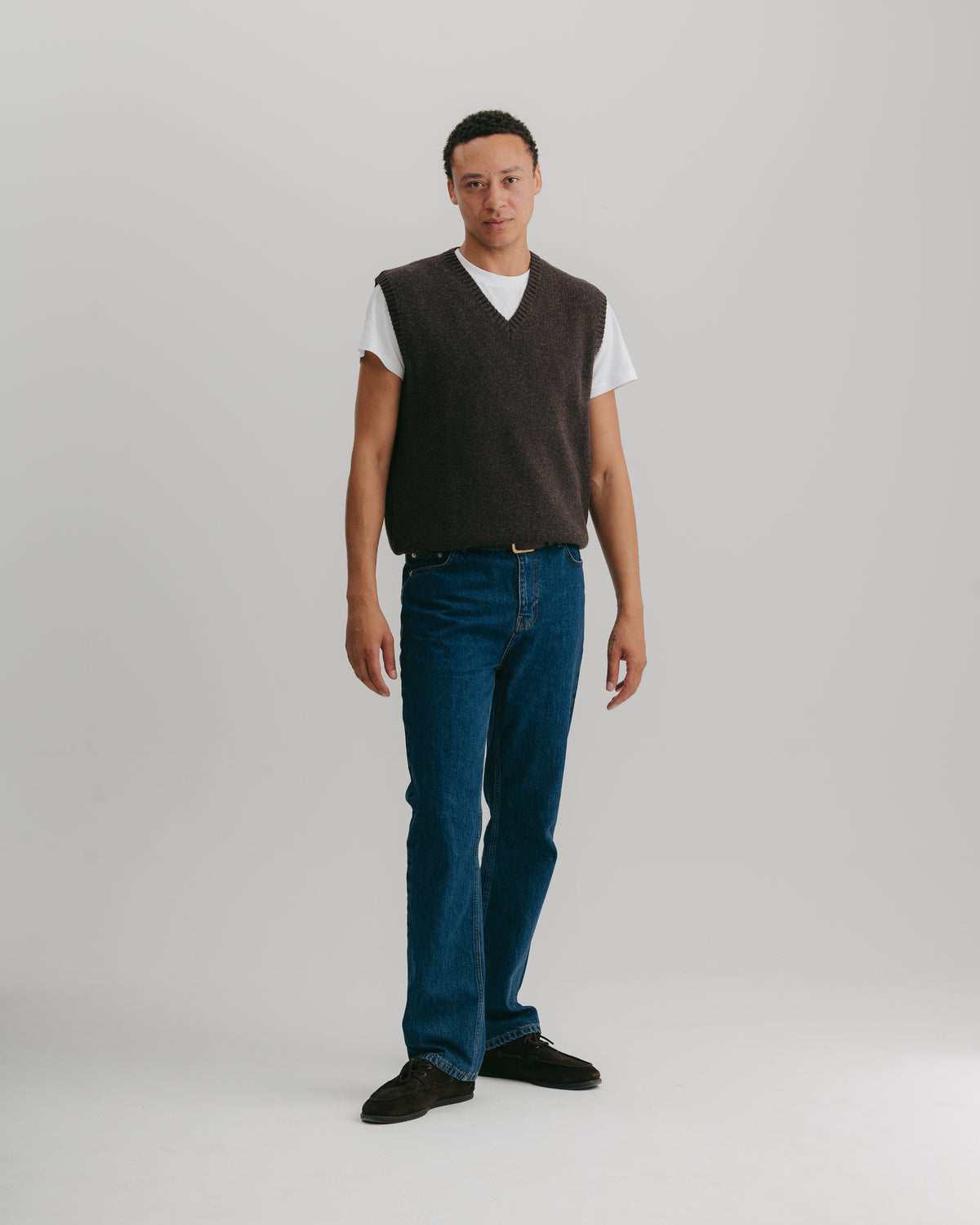 Cocoa Lambswool Vest