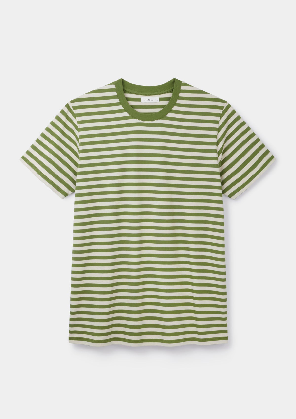 Apple Green Stripe Organic Cotton T-Shirt, T-Shirt - SIRPLUS