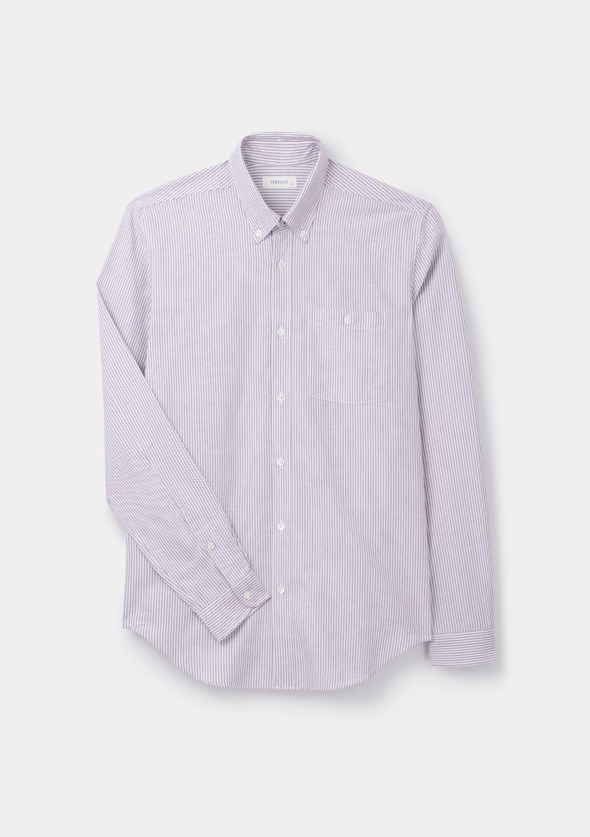 Mahogany Stripe Oxford Button-Down Shirt