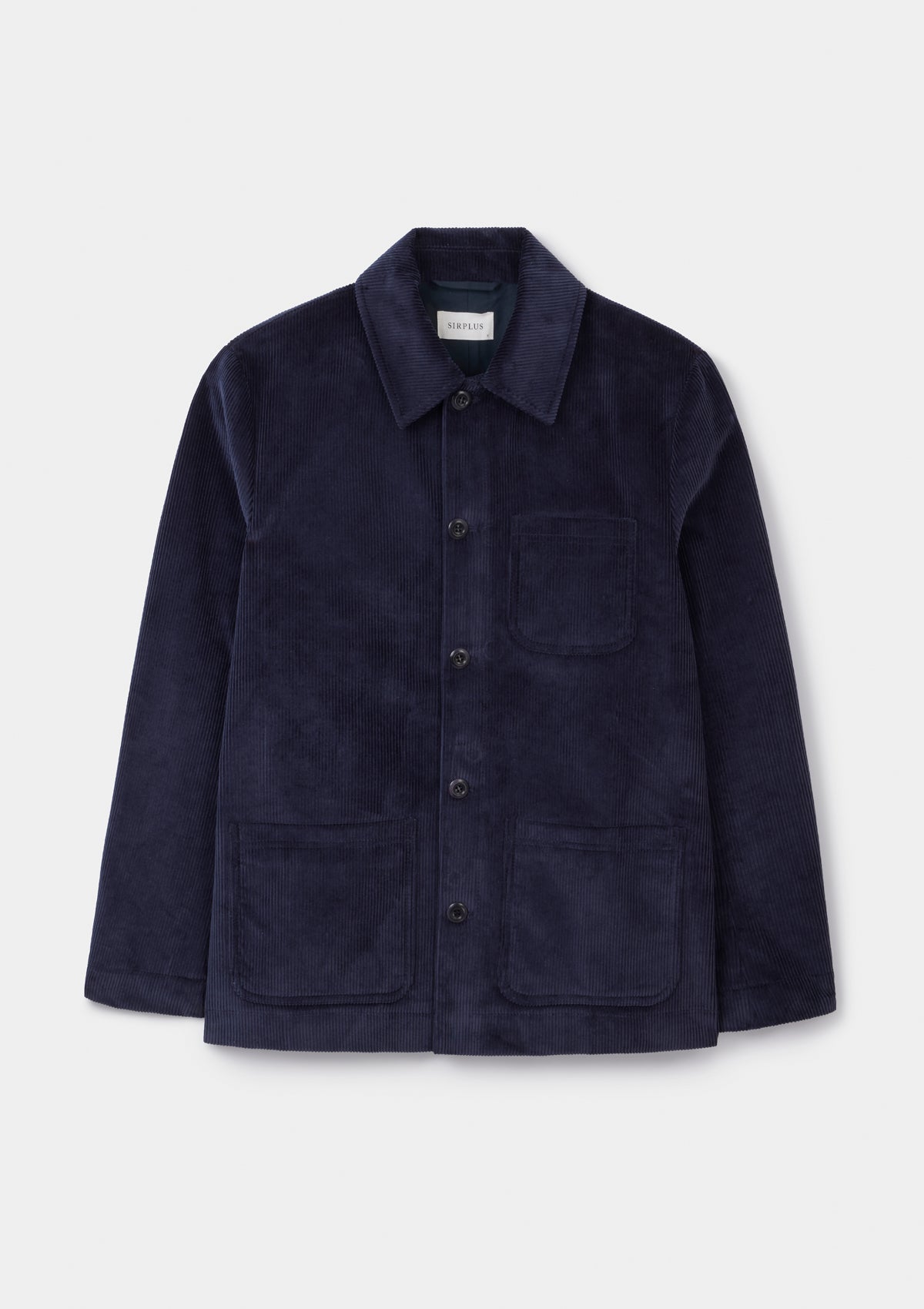 Indigo Cotton-Corduroy Chore Jacket | SIRPLUS