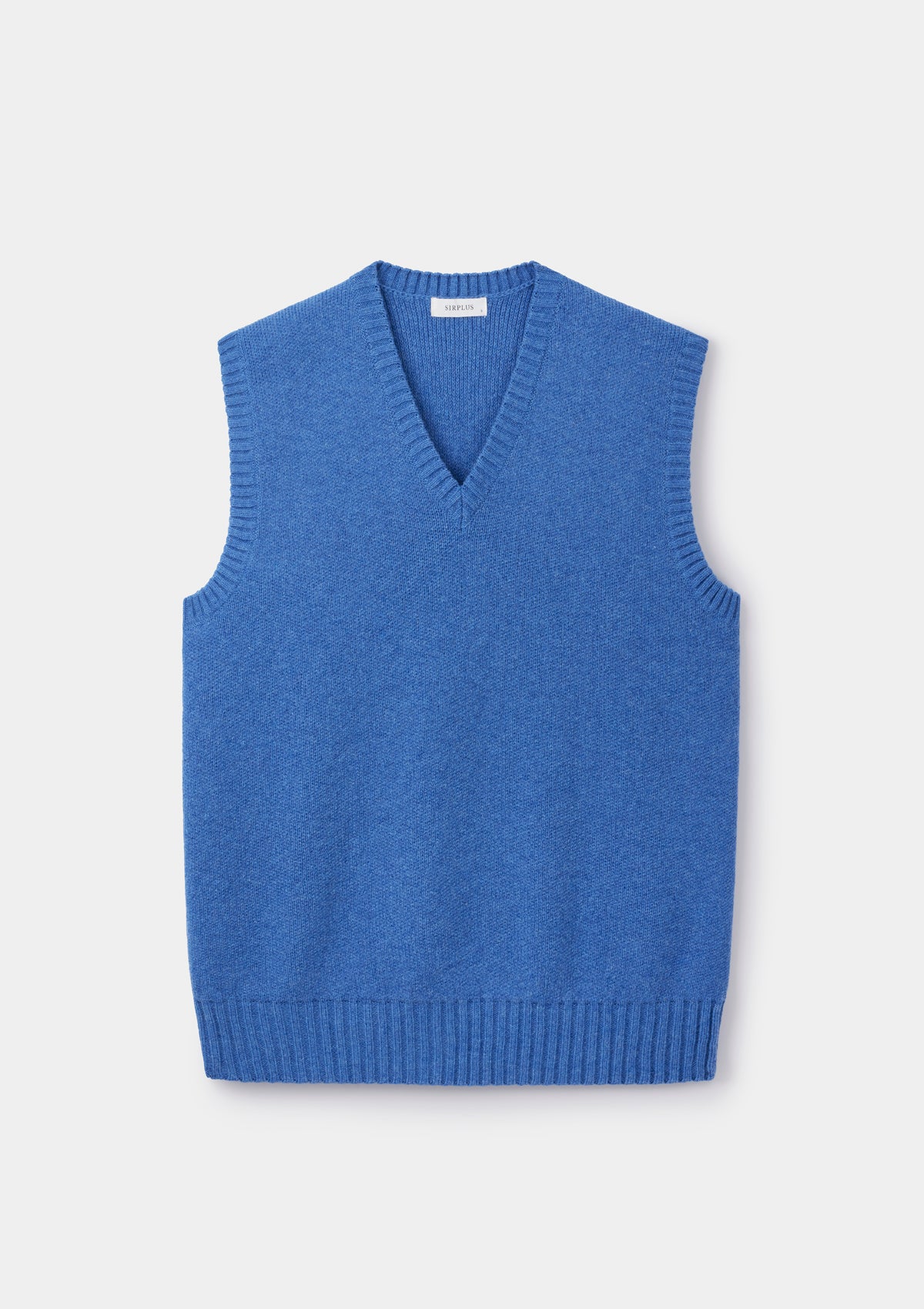 River Blue Lambswool Vest