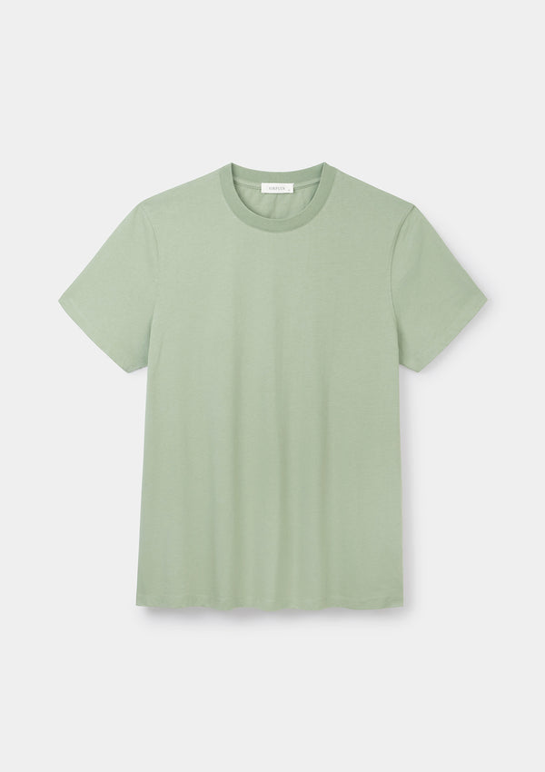 Dusty Green Organic Cotton T-shirt, T-Shirts - SIRPLUS