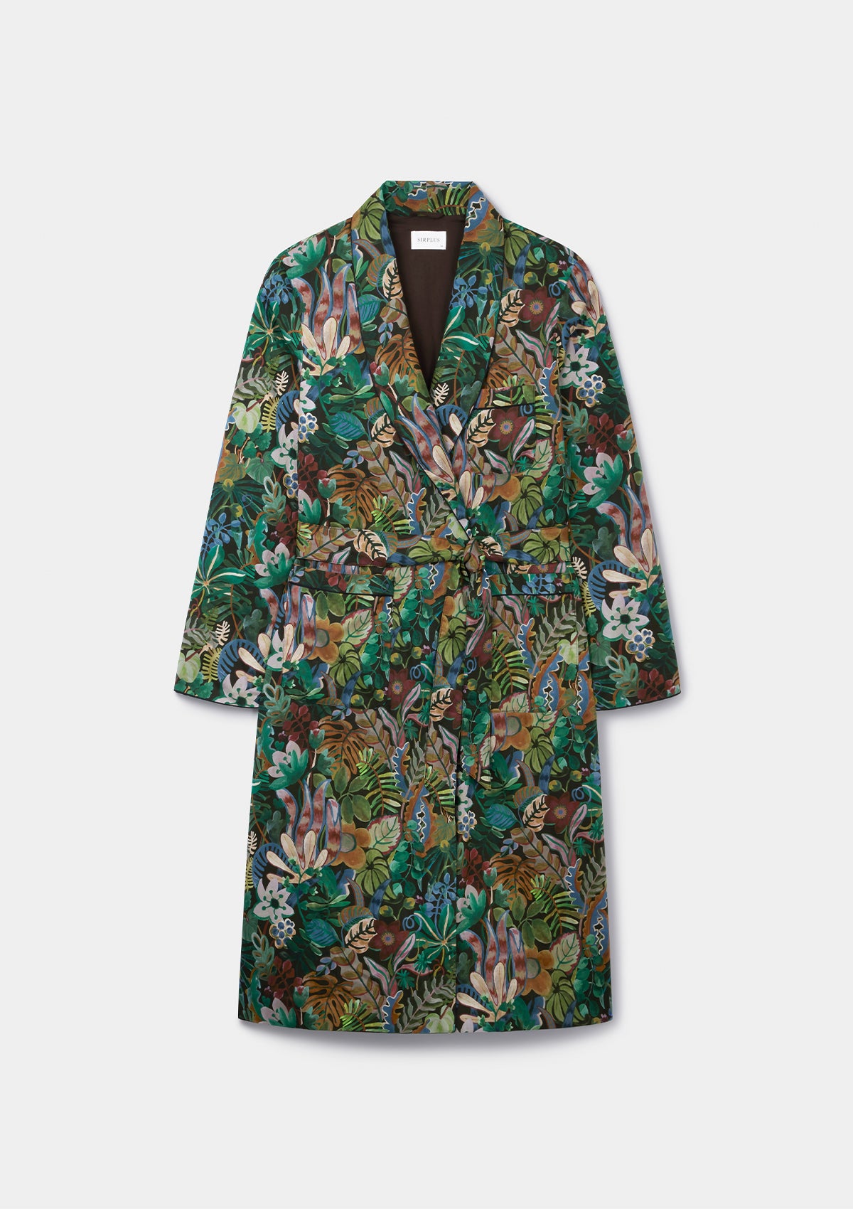 liberty silk dressing gown Liberty London Great Missenden Navy