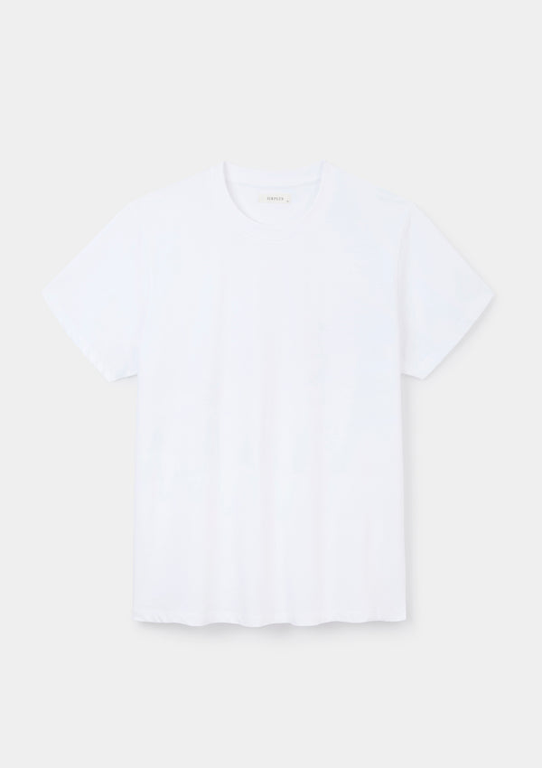 White Organic Cotton T-Shirt, T-Shirts - SIRPLUS