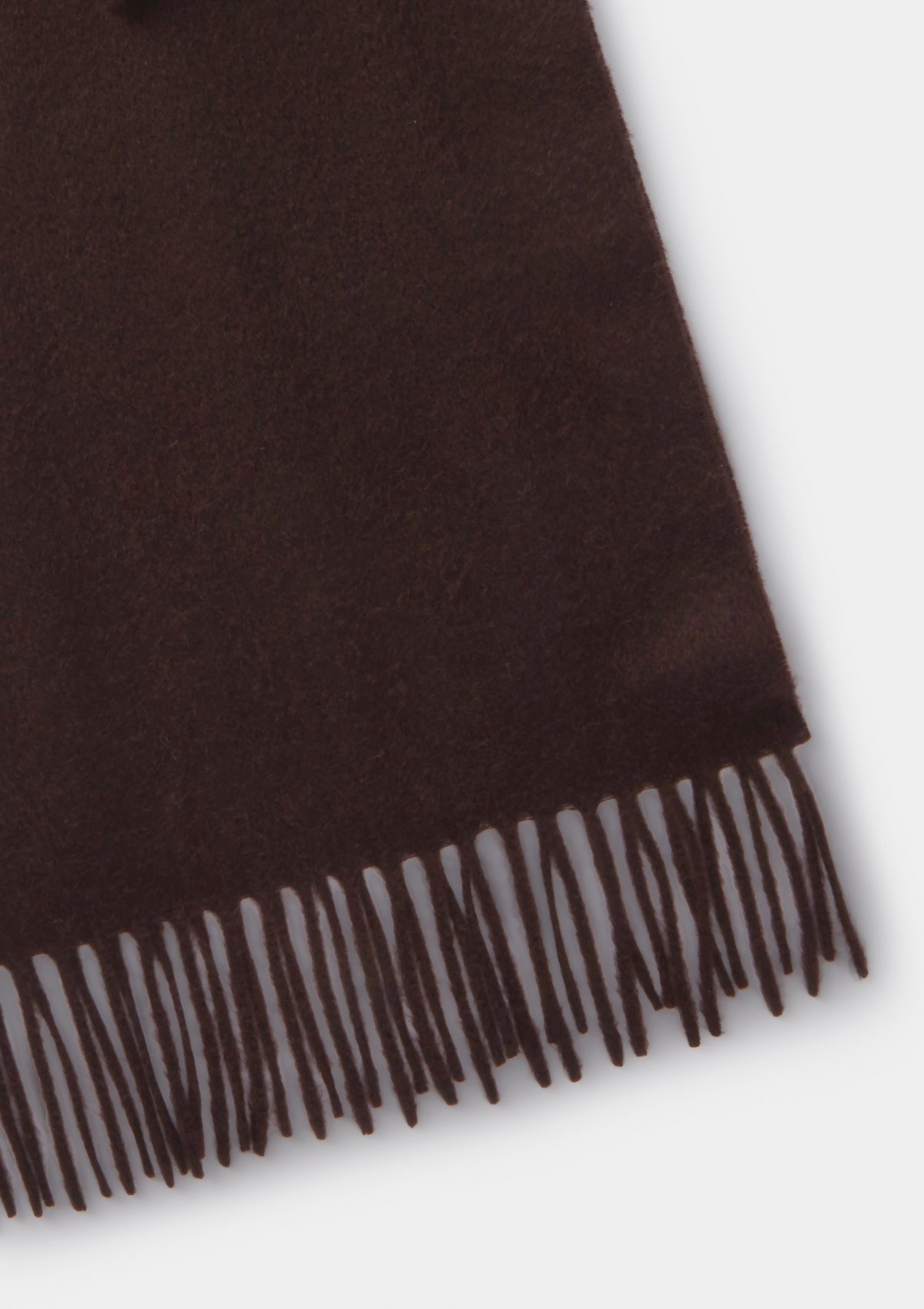 Brown Cashmere Scarf, Scarf - SIRPLUS