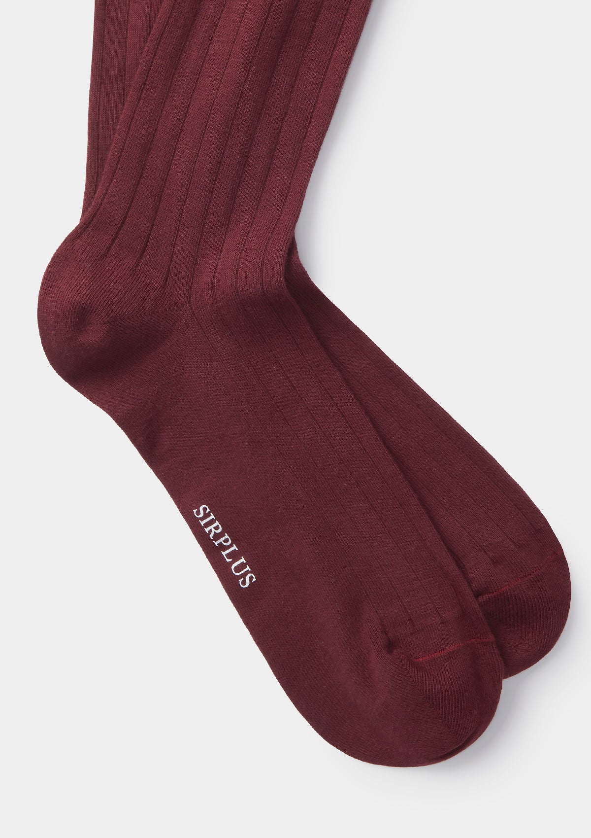 Burgundy Dress Socks, Socks - SIRPLUS