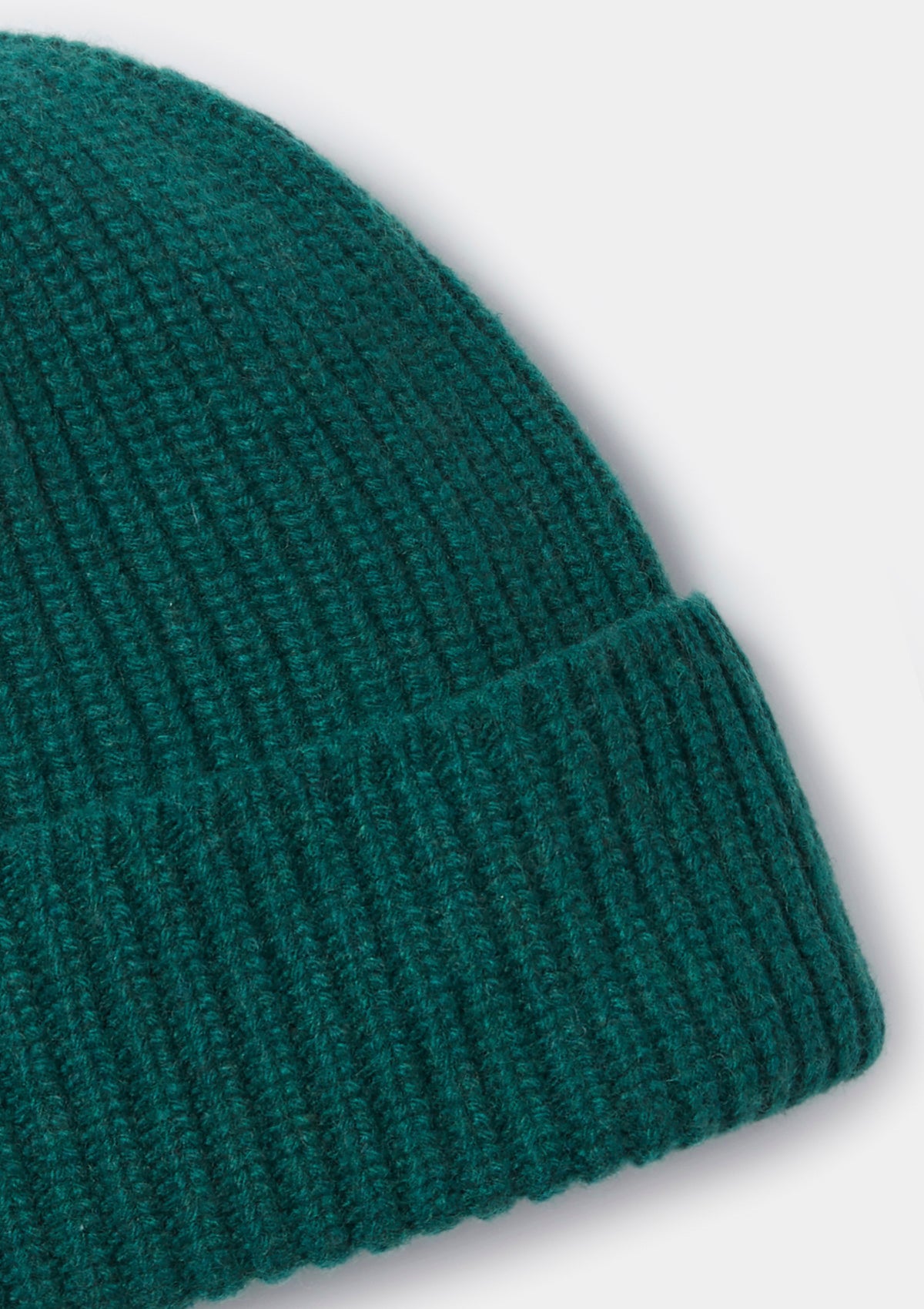 Green Cashmere Beanie, Hat - SIRPLUS