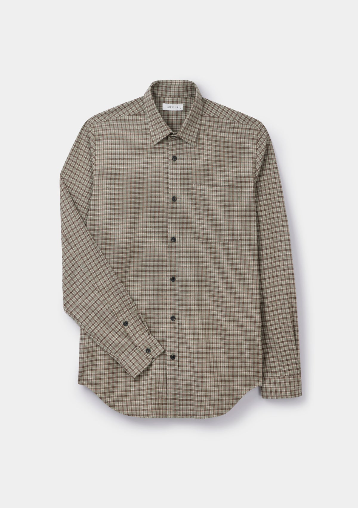 Sage Check Flannel Shirt