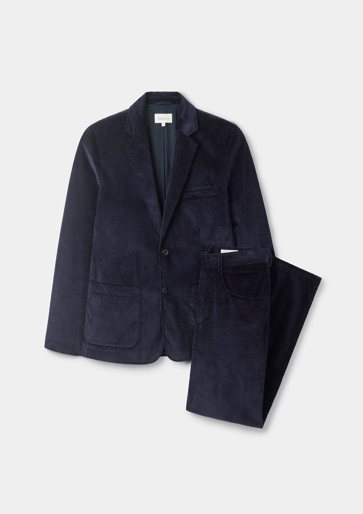 Navy Cotton-Corduroy Blazer, Blazer - SIRPLUS