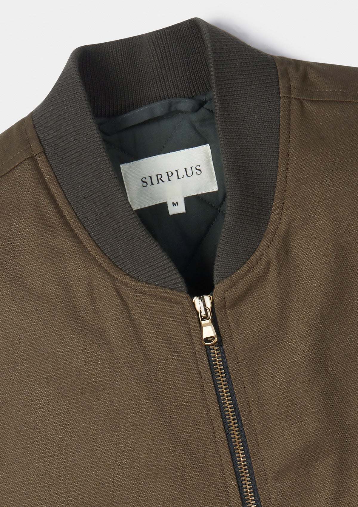 Olive Cotton Twill Gilet, Gilets - SIRPLUS