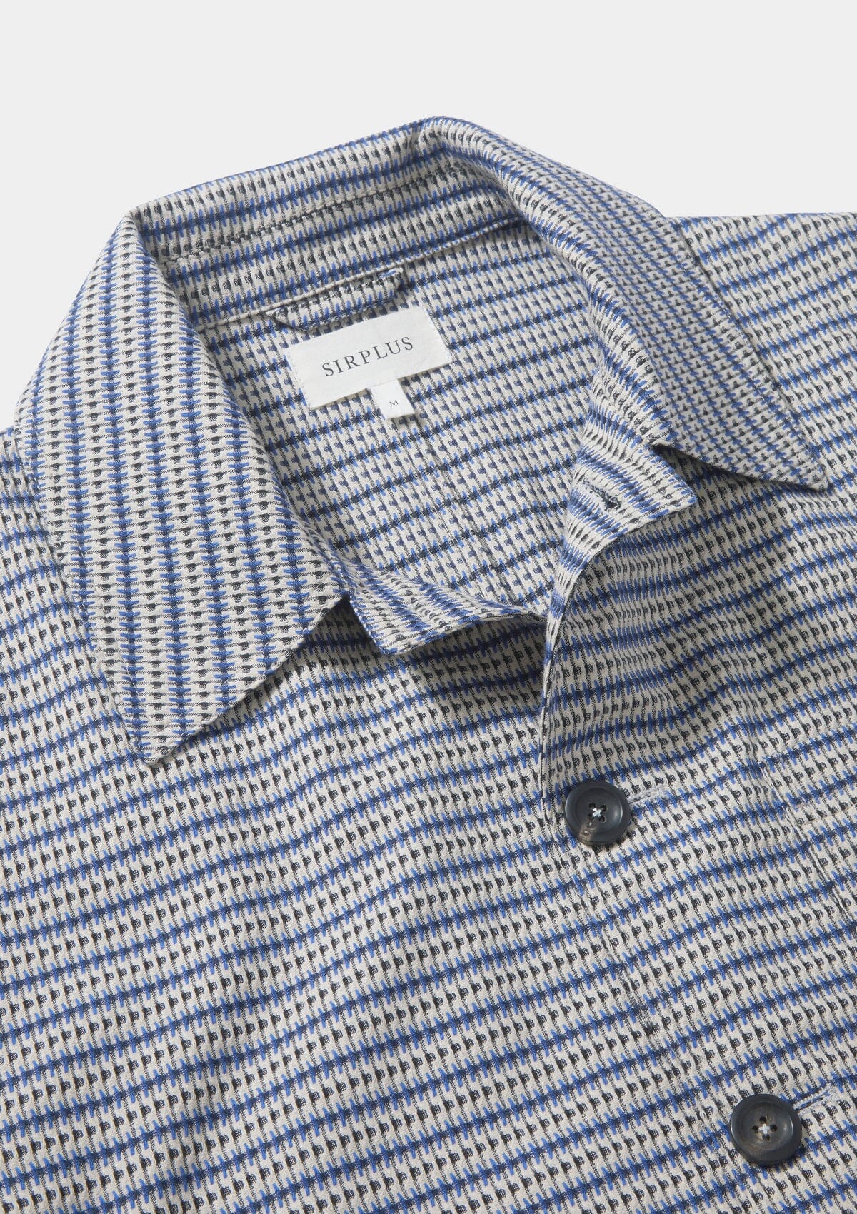 Cream Cotton Pattern-Weave Chore Jacket - Limited Edition, Chore Jackets - SIRPLUS