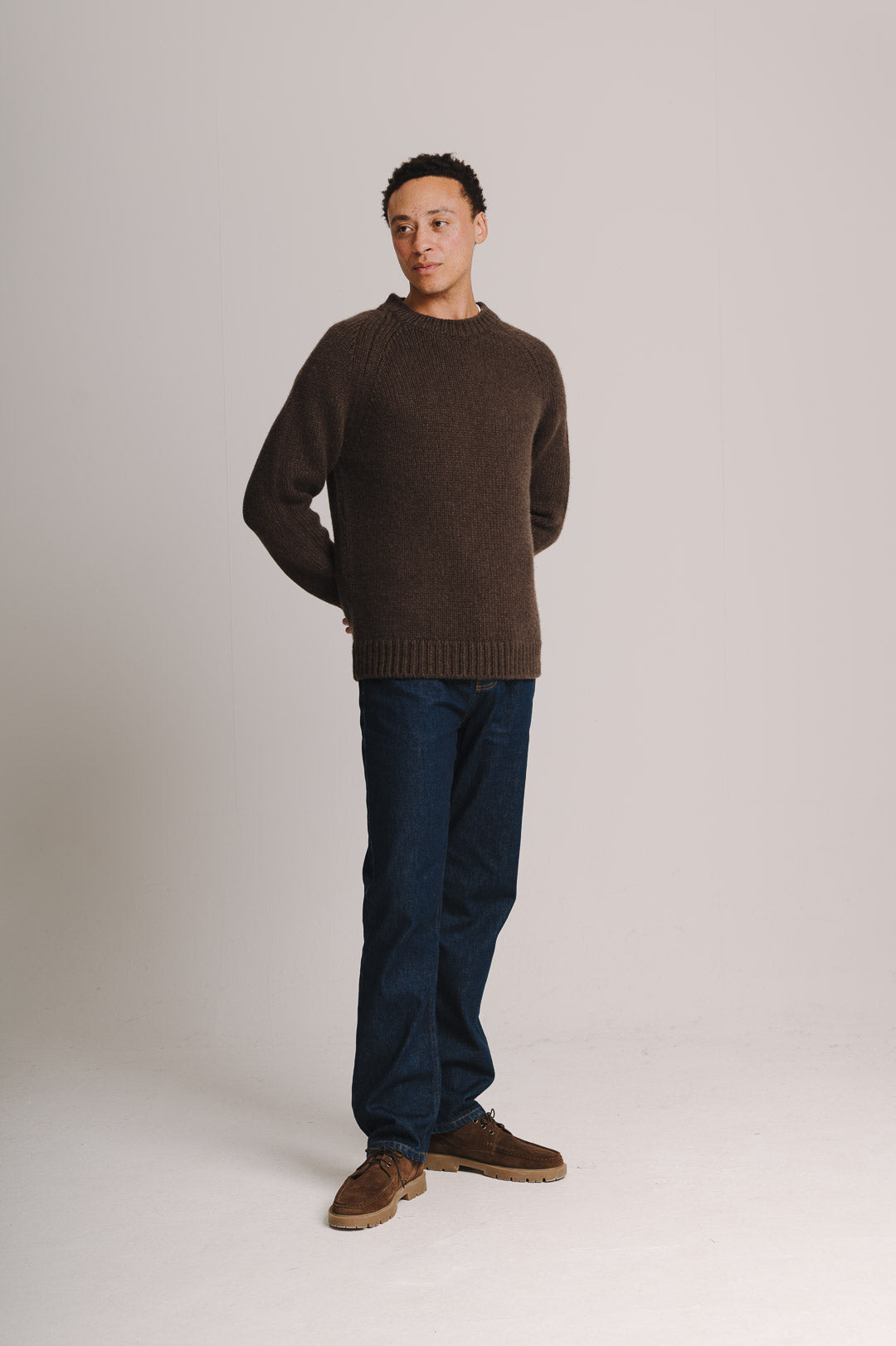 Cocoa Chunky Cashmere Jumper