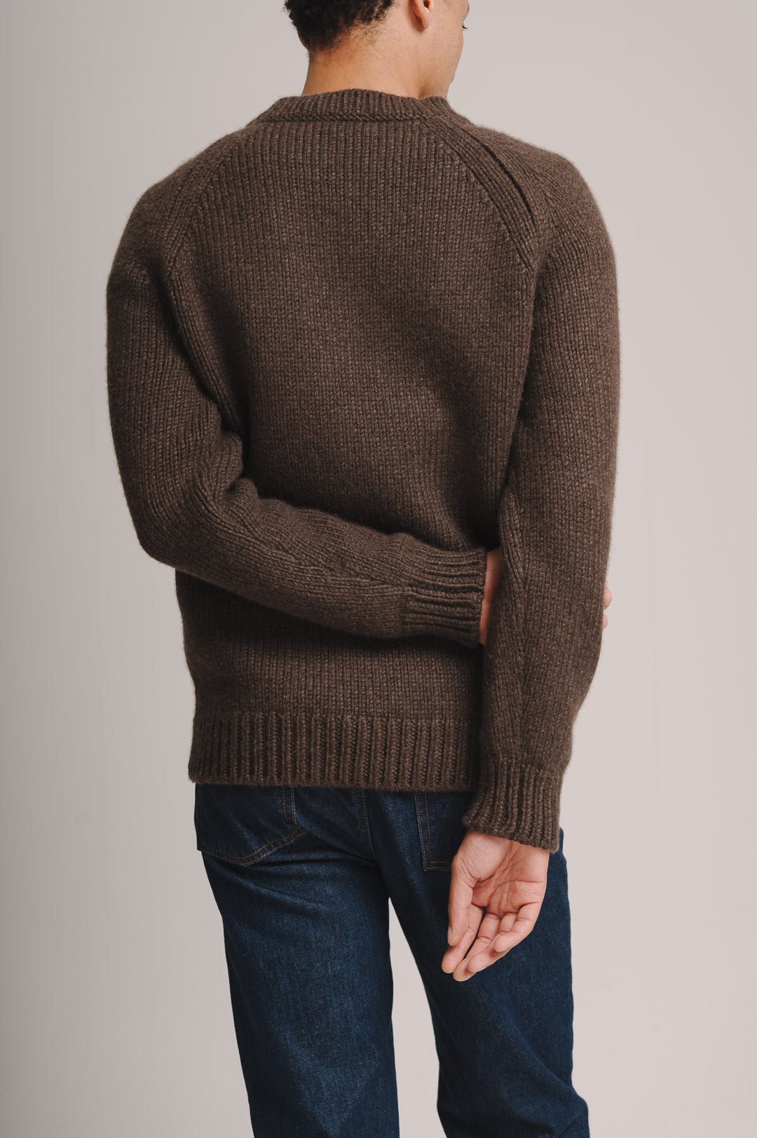 Cocoa Chunky Cashmere Jumper