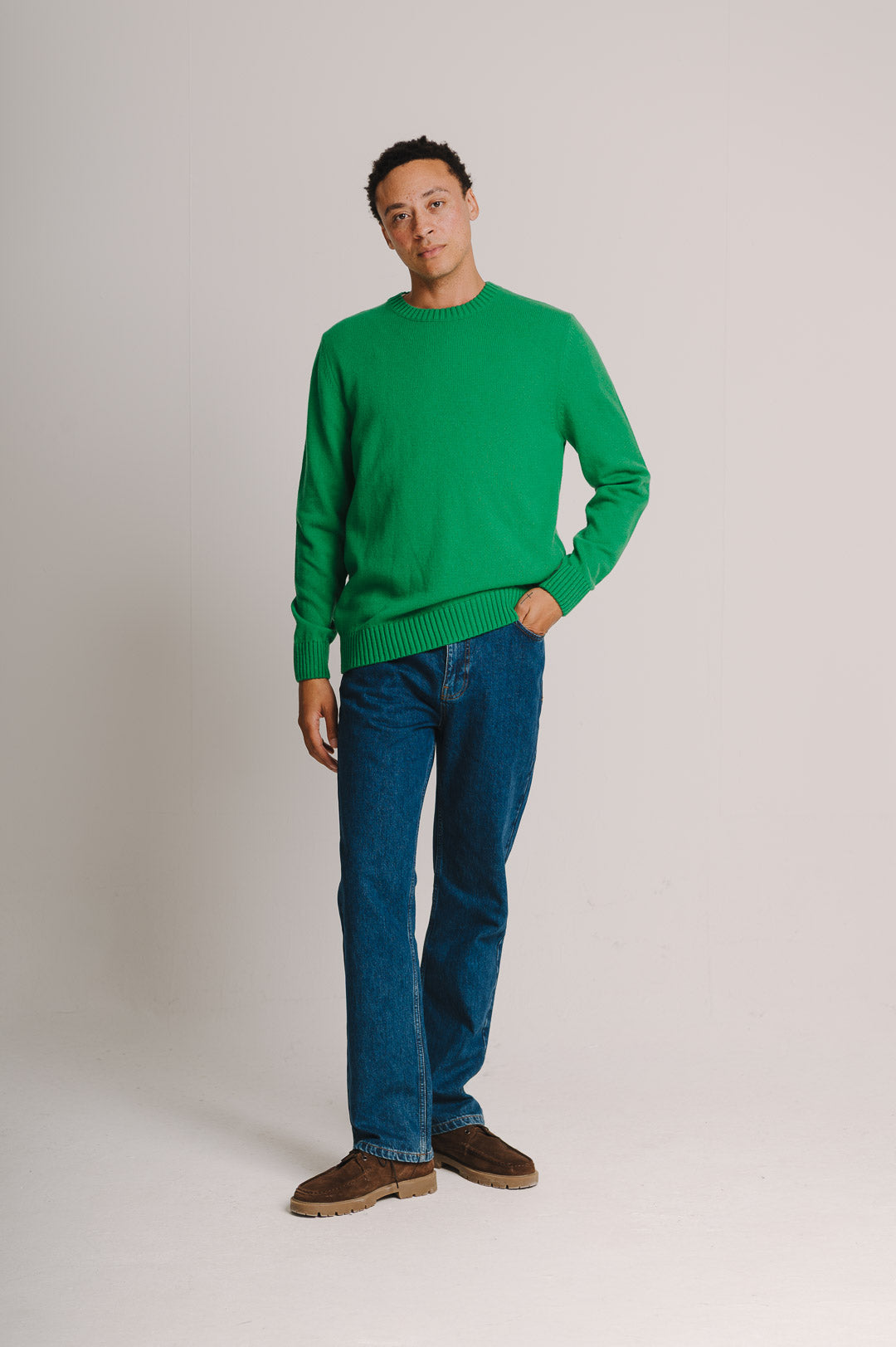 Billiard Lambswool Crew Neck Jumper