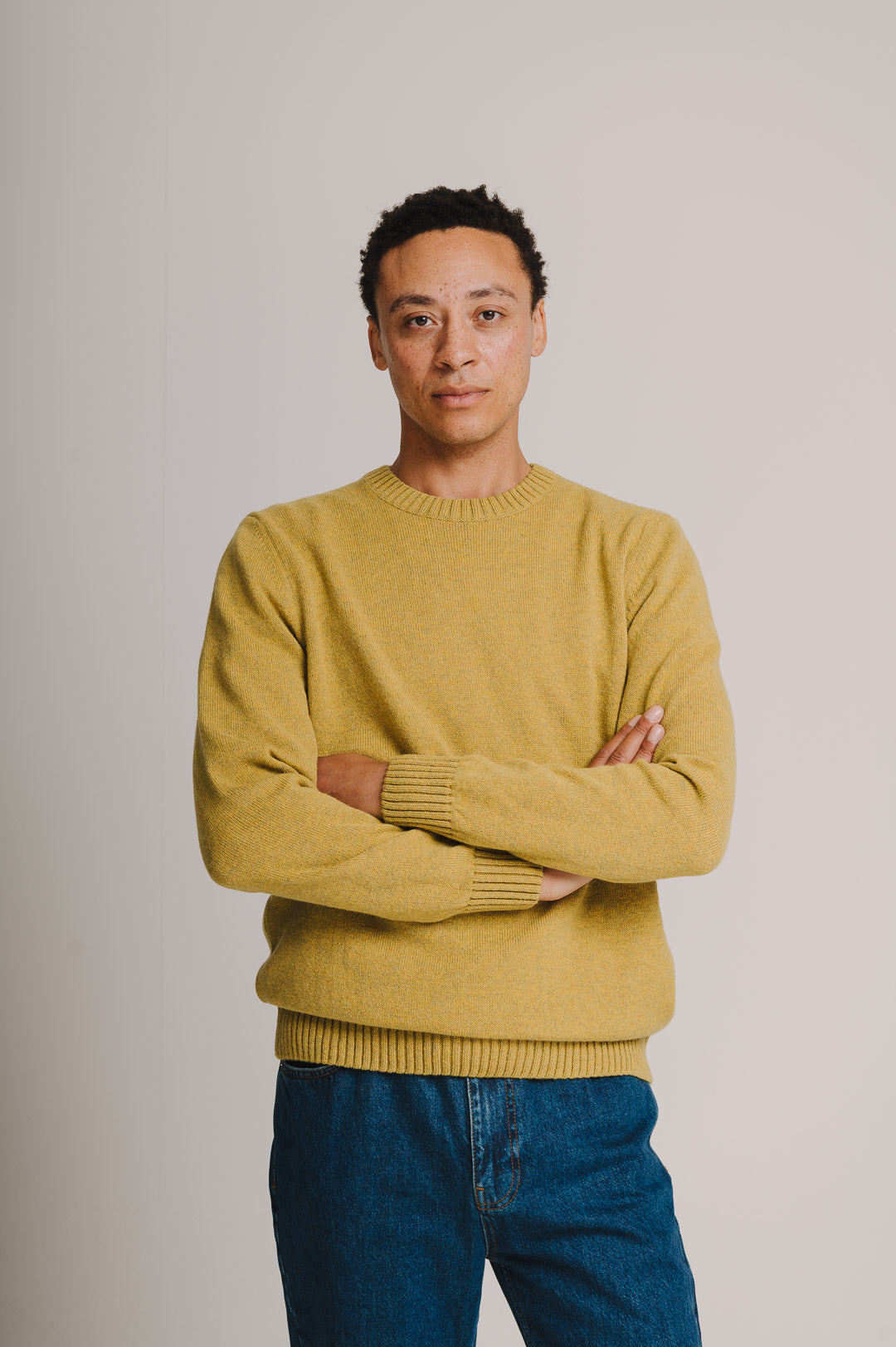 Trombone Lambswool Crew Neck Jumper