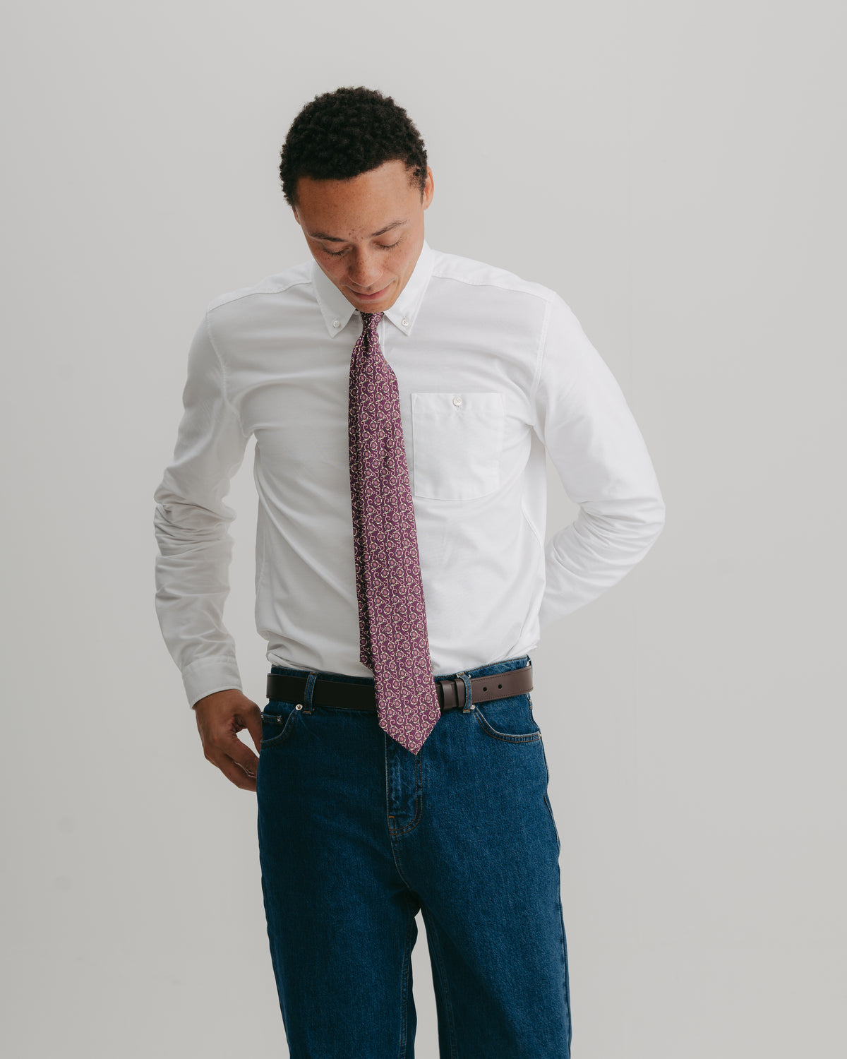 Curio Silk Tie, Tie - SIRPLUS
