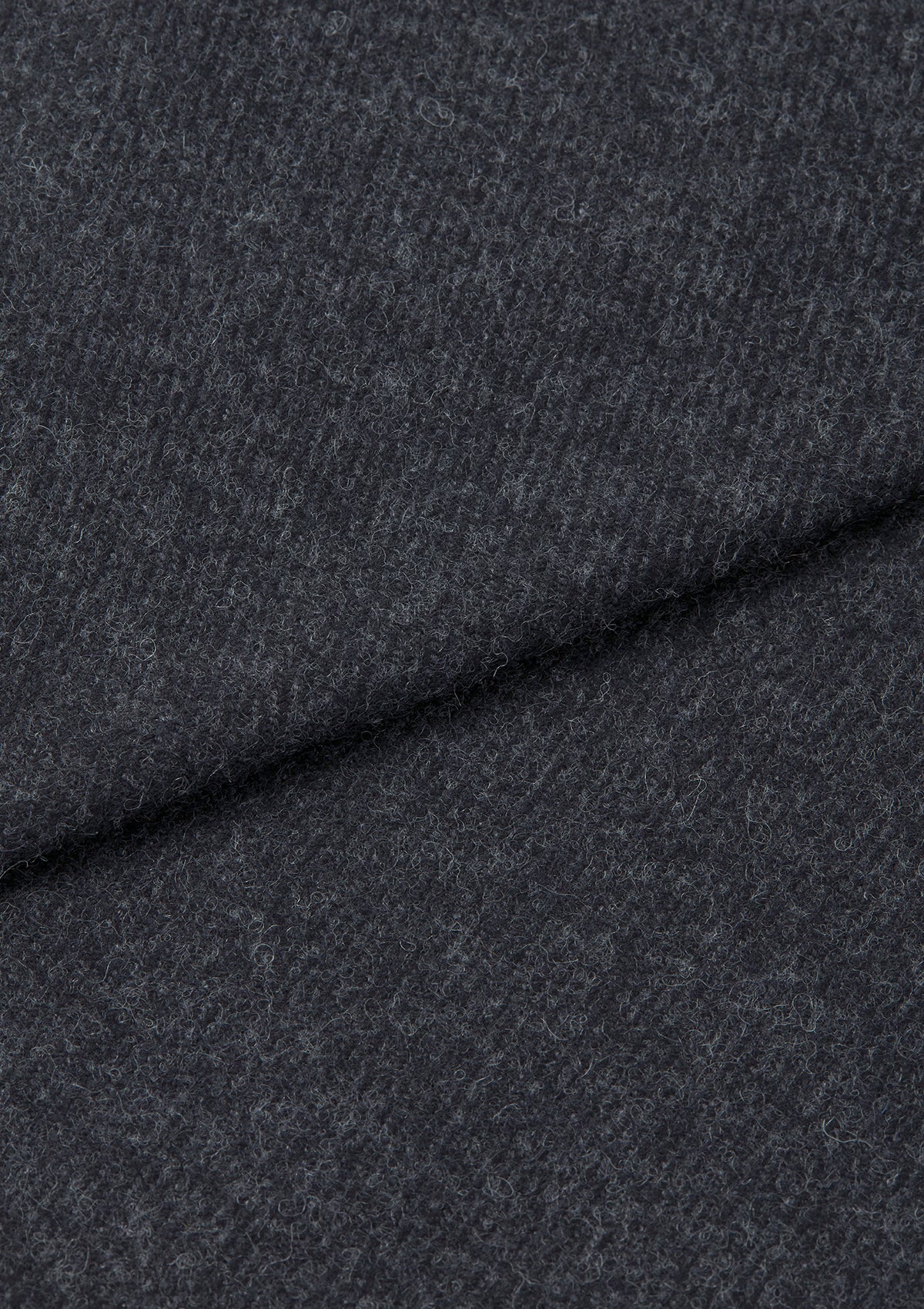 Anthracite Wool-Cashmere Flannel Blazer