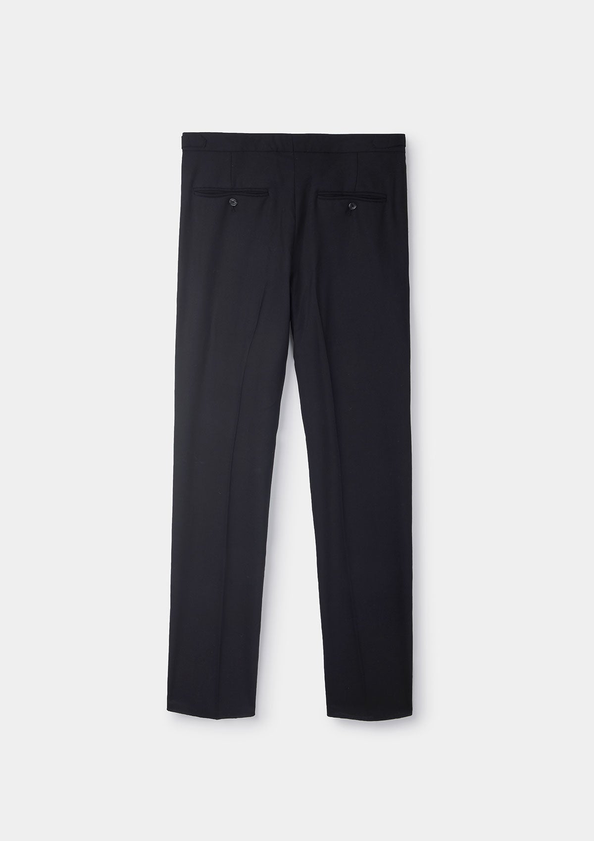 Black Wool Formal Trousers, Formal Trousers - SIRPLUS