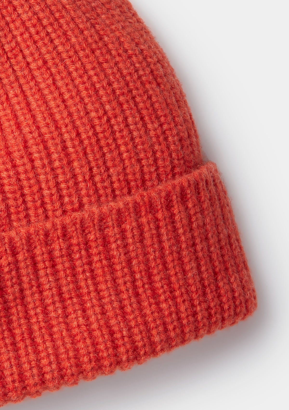 Blood Orange Cashmere Beanie