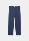 Blue Nights Linen Casual Trousers, Chinos - SIRPLUS