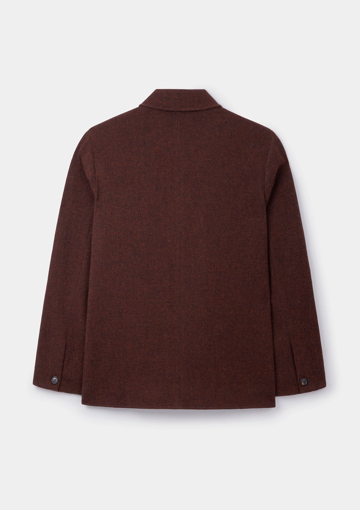 Brick Merino Weave Chore Jacket
