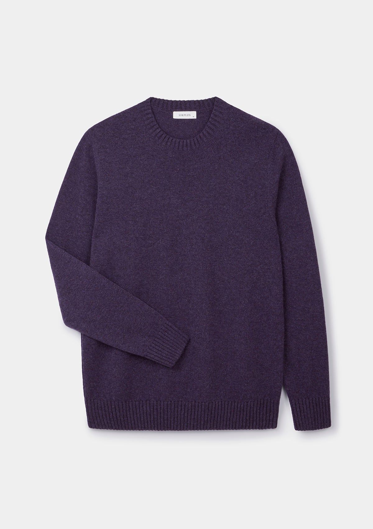 Elderberry Lambswool Crew Neck Jumper
