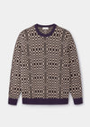 Driftwood Plaid Fair-Isle Crew Neck Jumper, Crew Neck Jumper - SIRPLUS
