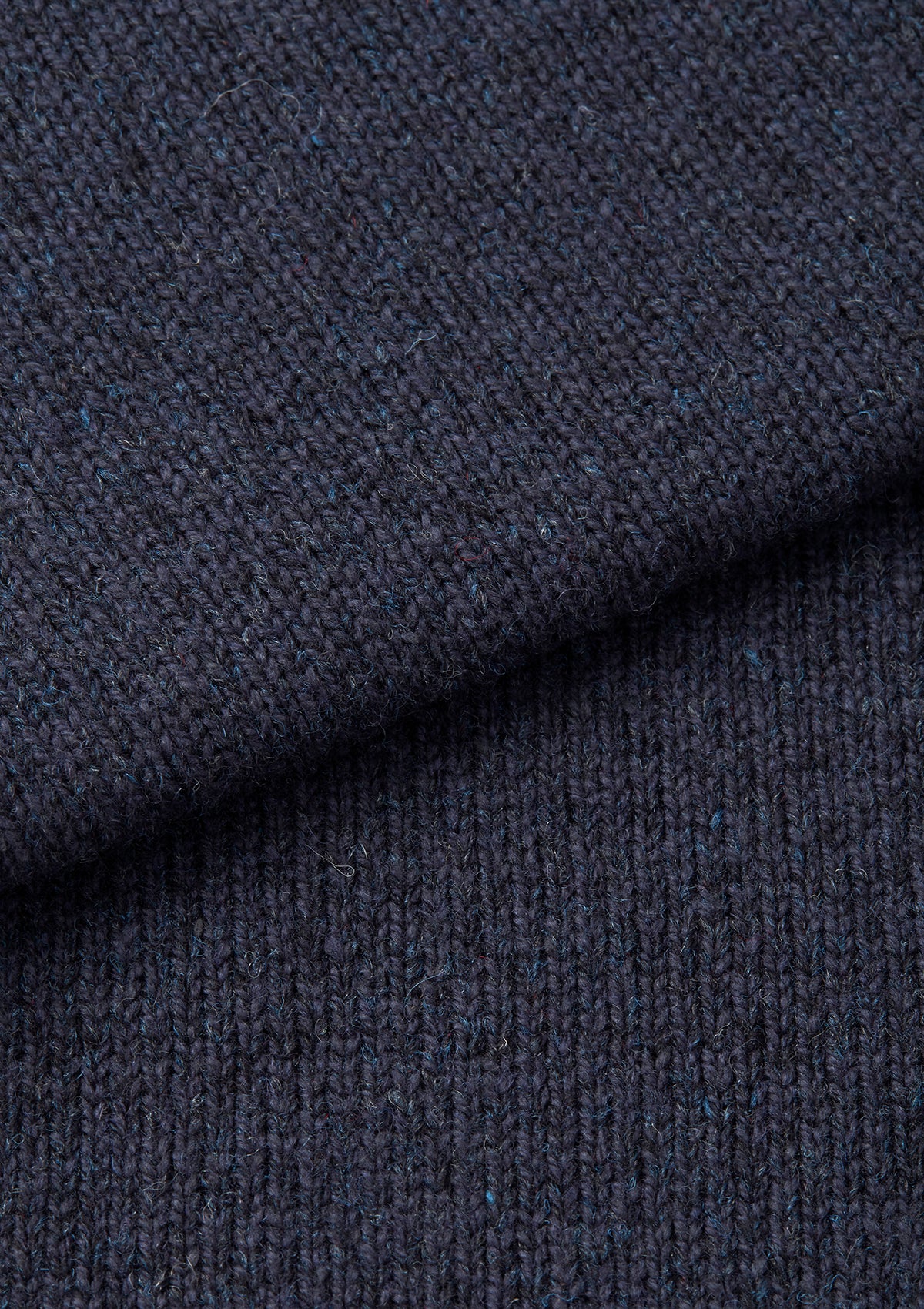 Navy Marl Rollneck Jumper, Roll Neck Jumper - SIRPLUS