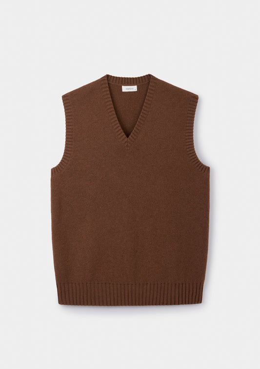 Spaniel Lambswool Vest, Knit Vest - SIRPLUS