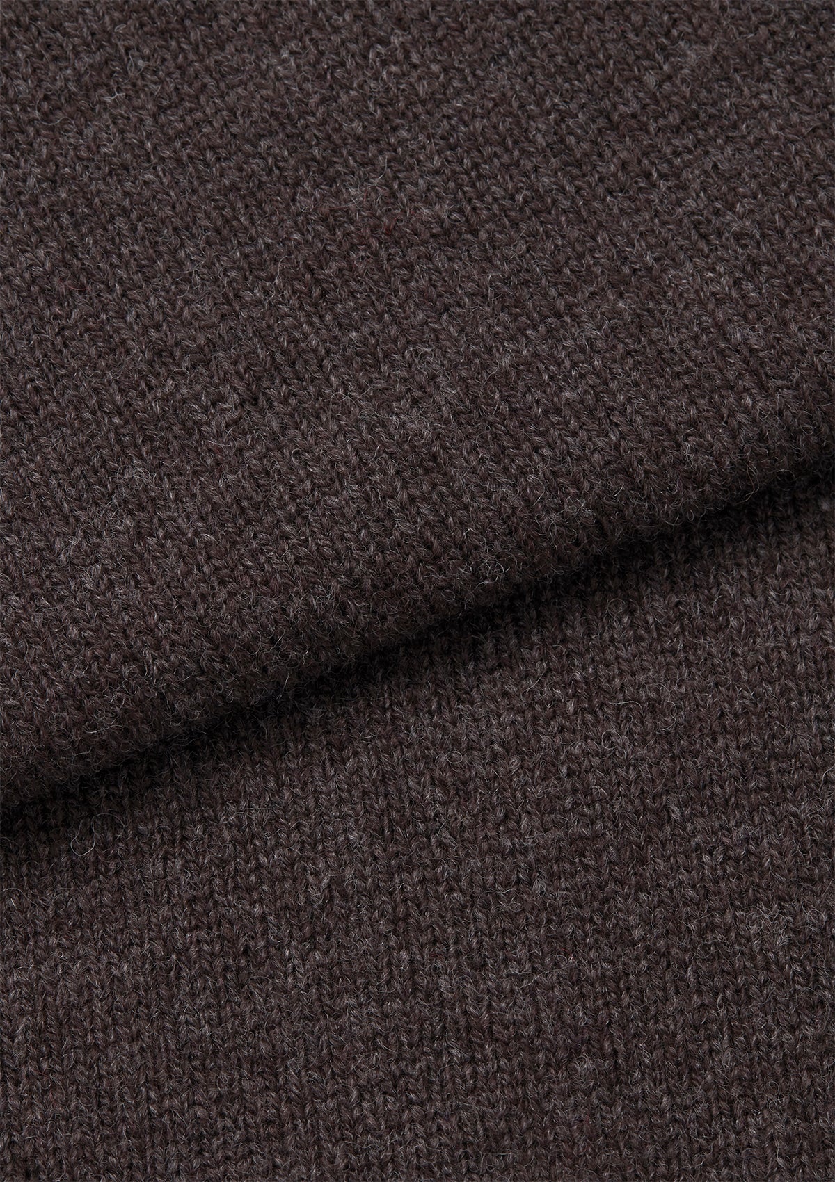 Cocoa Lambswool V-Neck Jumper