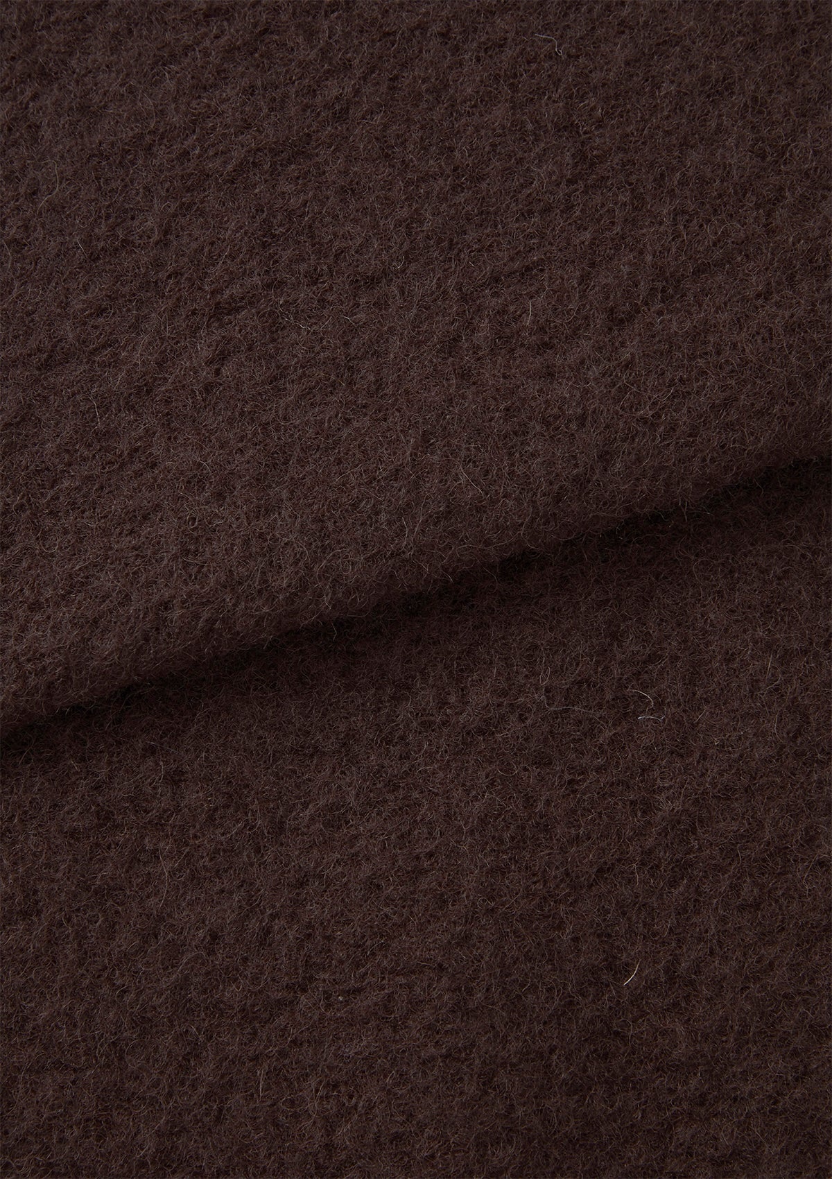 Coffee Boiled Wool Gilet