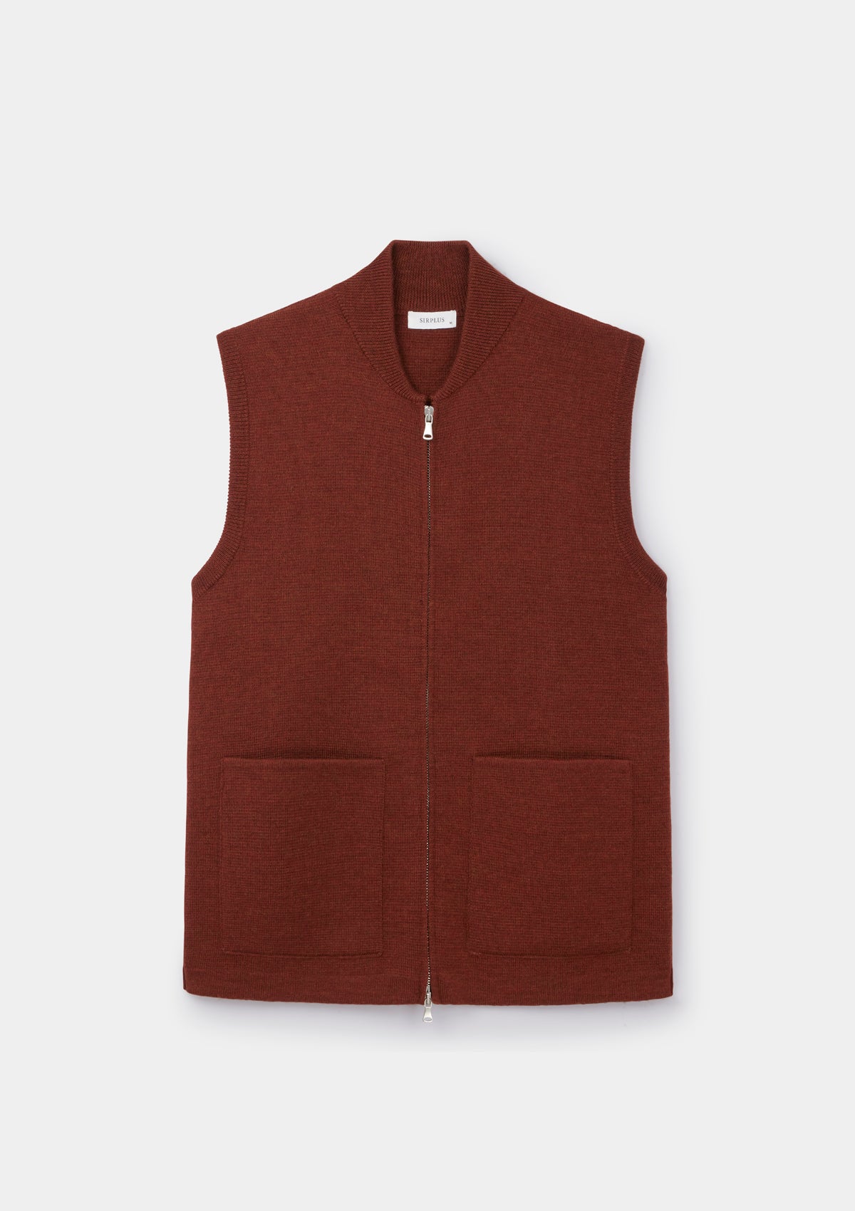 Copper Merino Knit Gilet