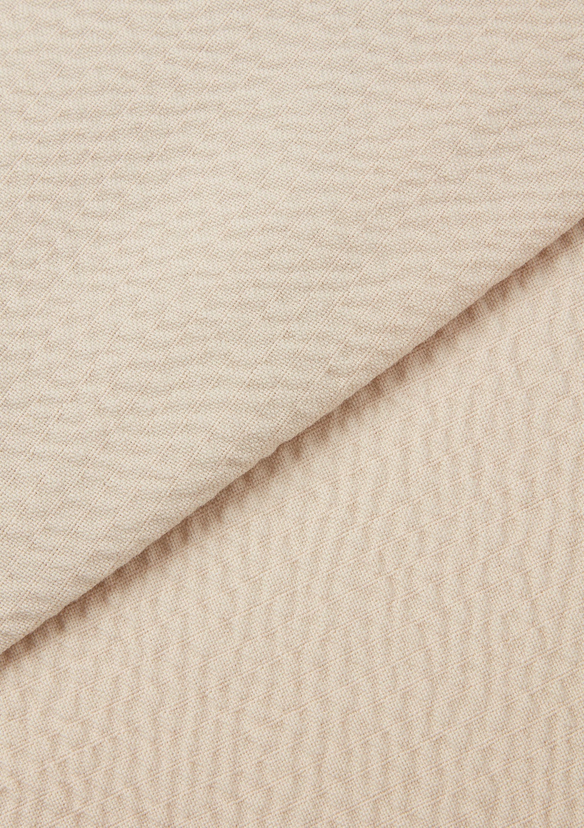 Ecru Seersucker Cotton Blazer, Blazer - SIRPLUS