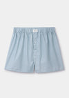 Bottle Green Stripe Cotton Boxer Shorts, Boxer Shorts - SIRPLUS