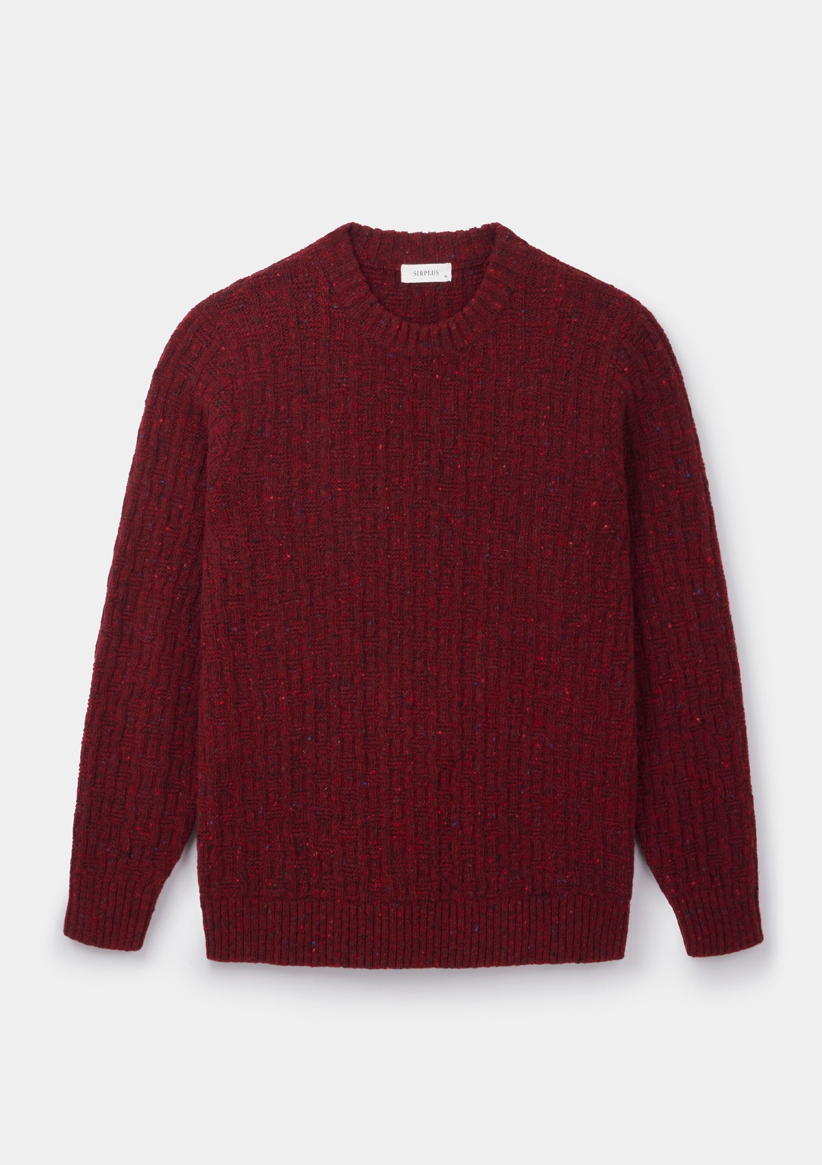 Garnet Deadstock Donegal Jumper, Knitwear - SIRPLUS