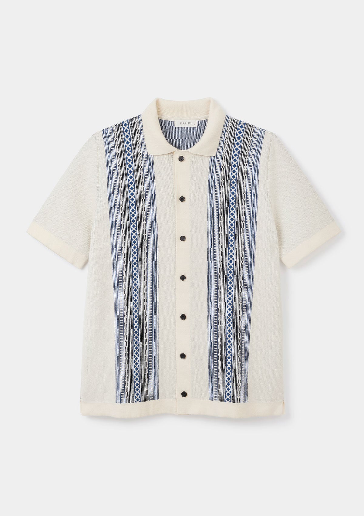 Geo Jacquard-Knit Polo, Polo Shirts - SIRPLUS