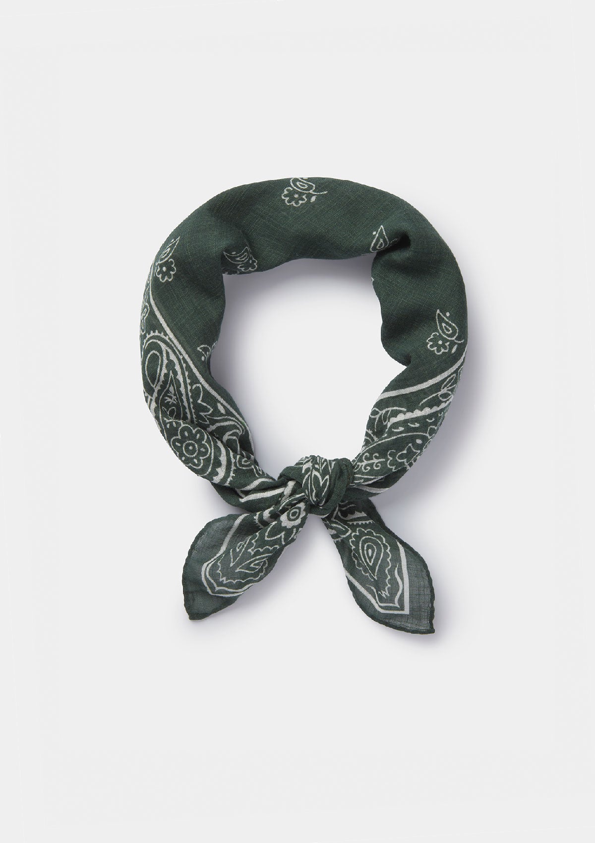 Green Paisley Bandana, Bandana - SIRPLUS