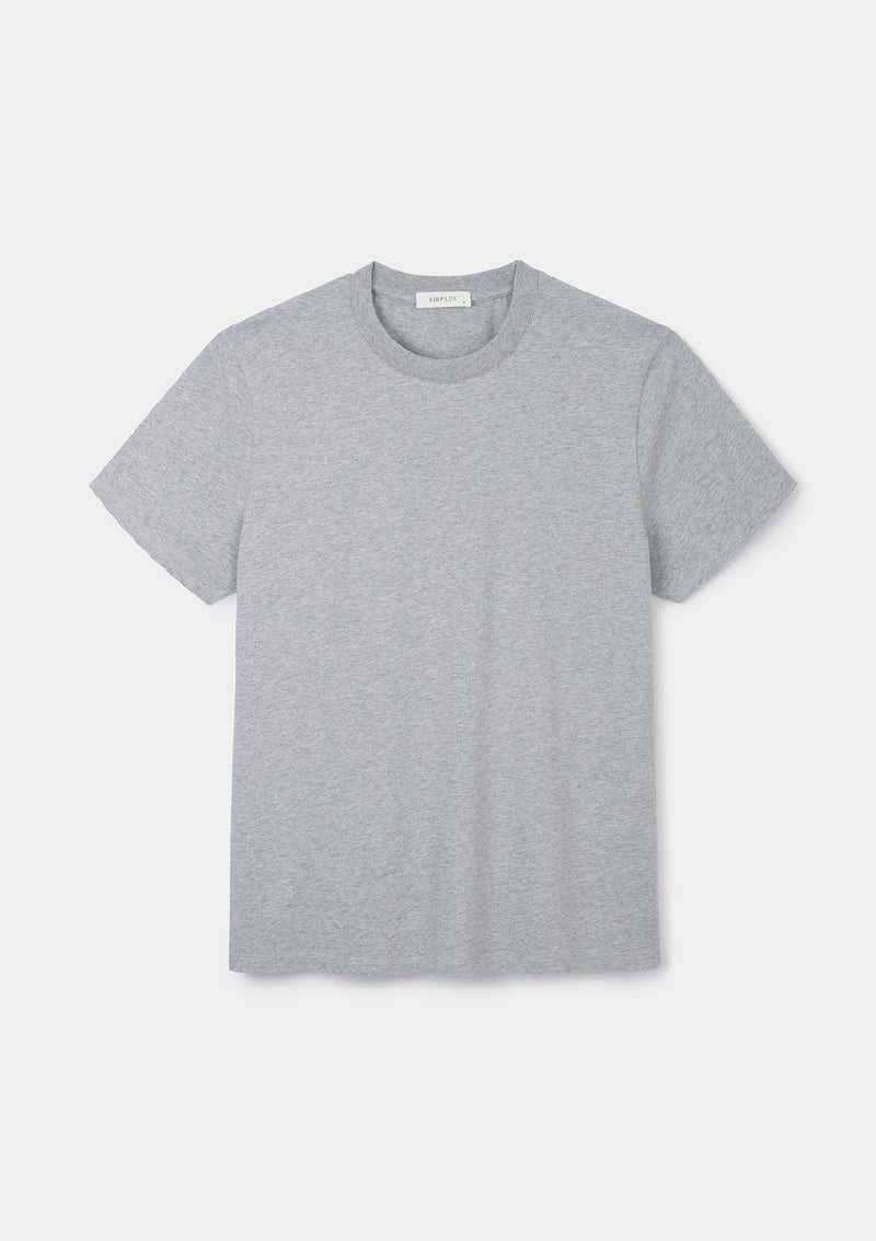 Grey Organic Cotton T-Shirt