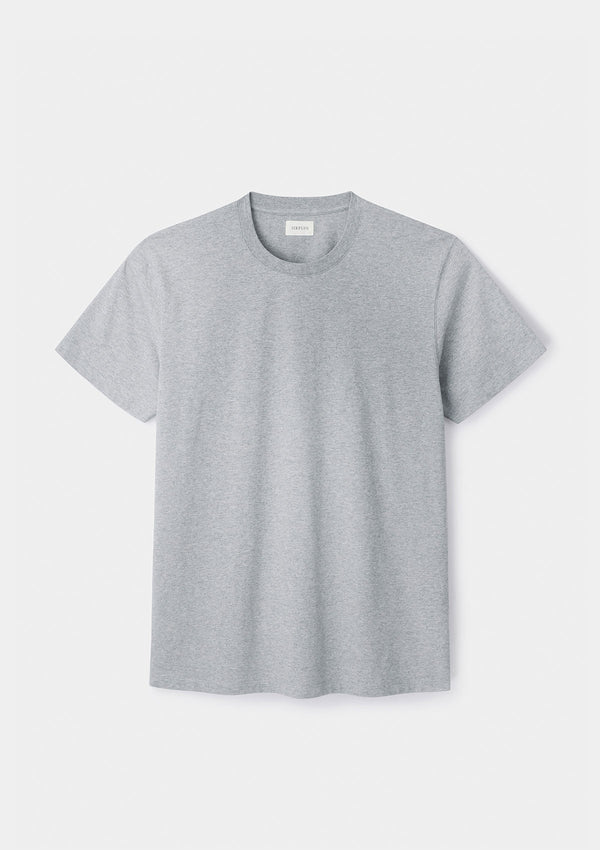 Grey Organic Cotton T-shirt, T-shirts - SIRPLUS