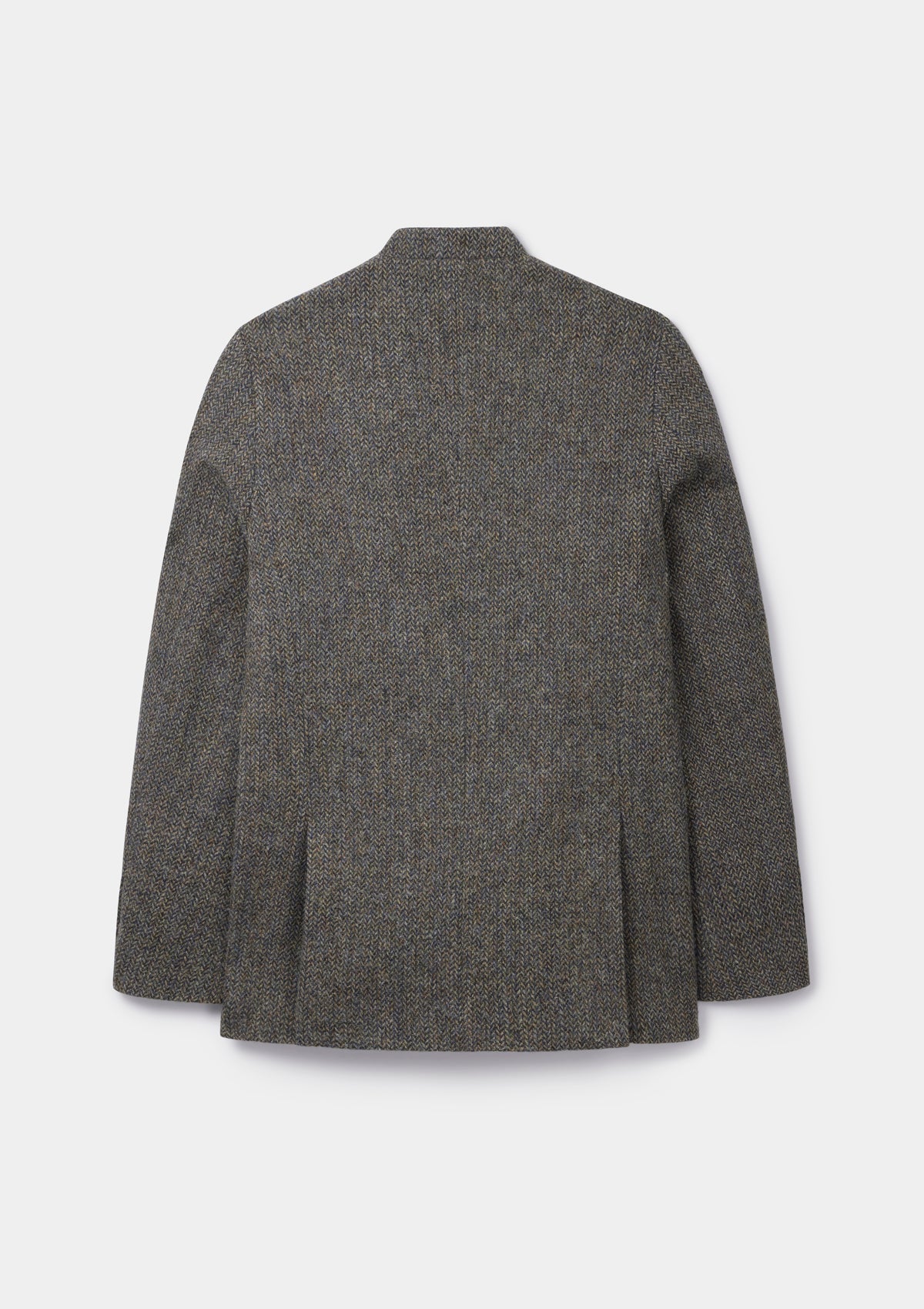 Heather Harris Tweed Nehru Jacket