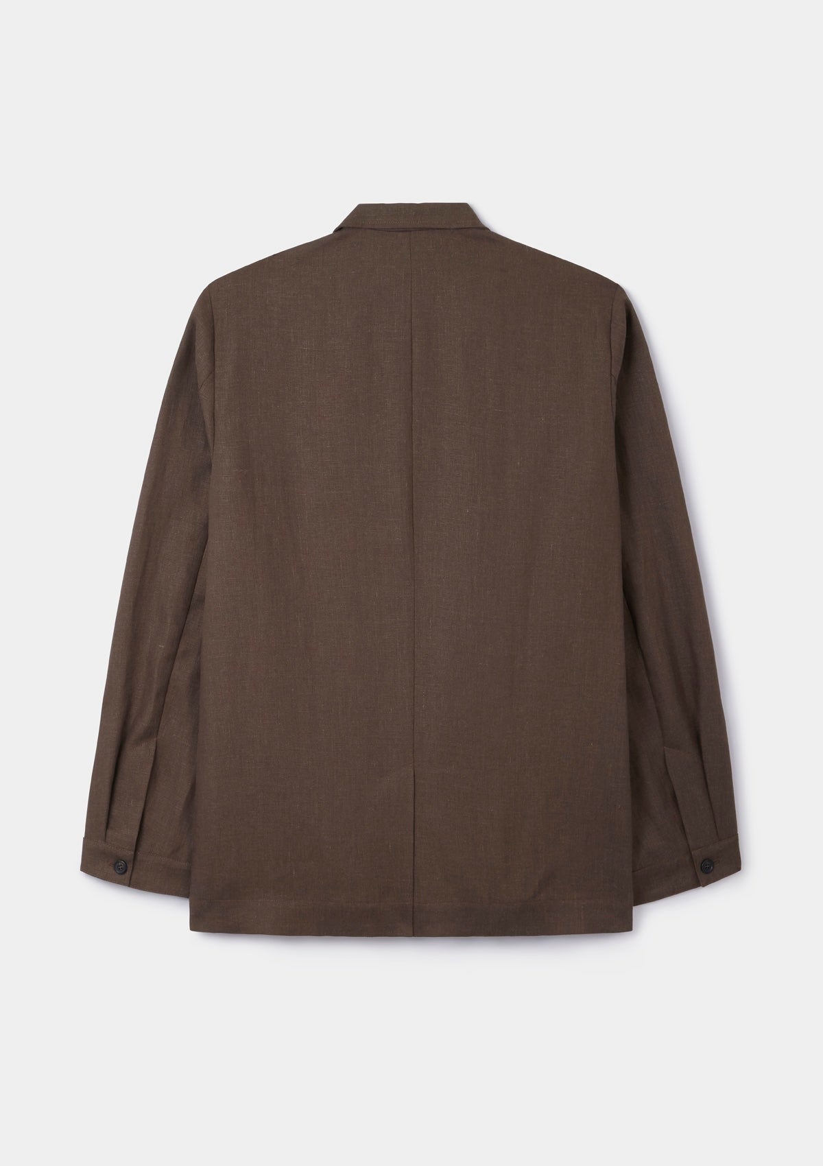 Hickory Brown Linen Brown Teba Jacket, Teba Jacket - SIRPLUS