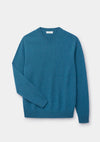 Inchyra Blue Lambswool Crew Neck Jumper