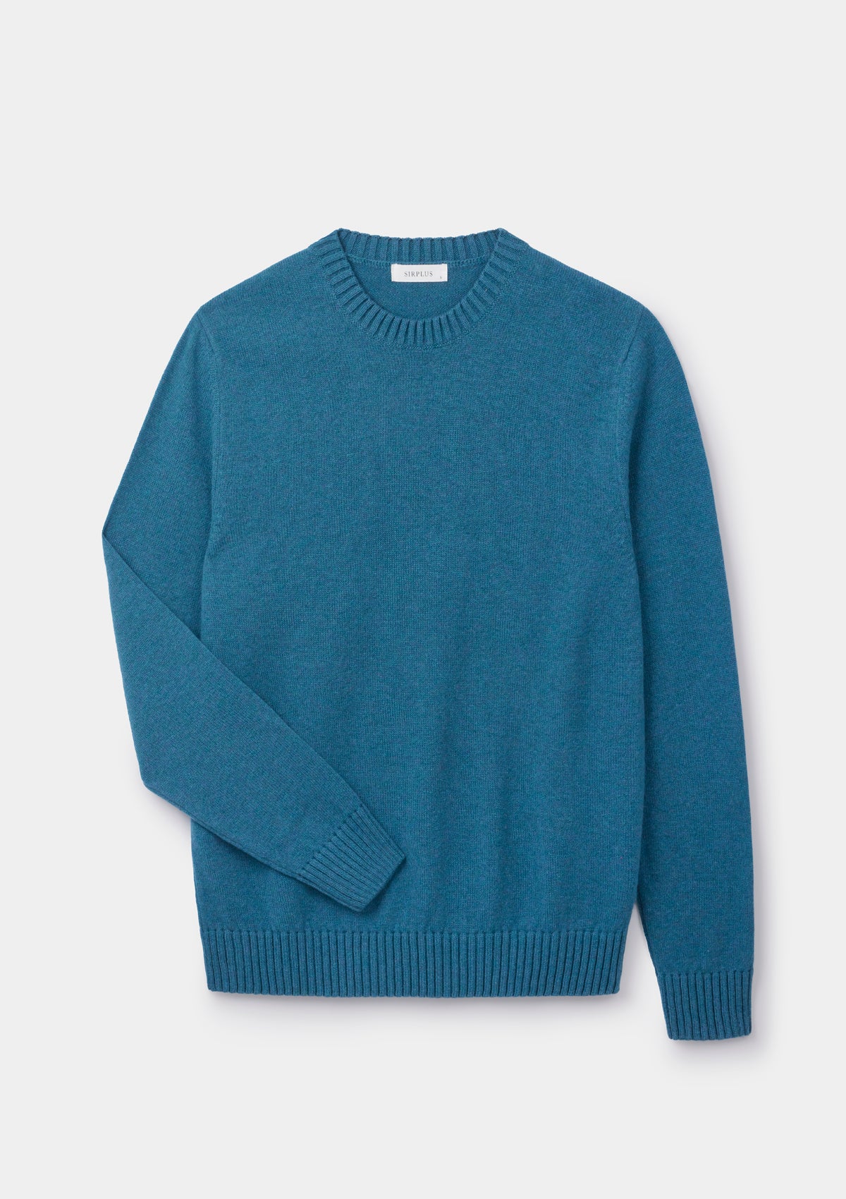 Inchyra Blue Lambswool Crew Neck Jumper