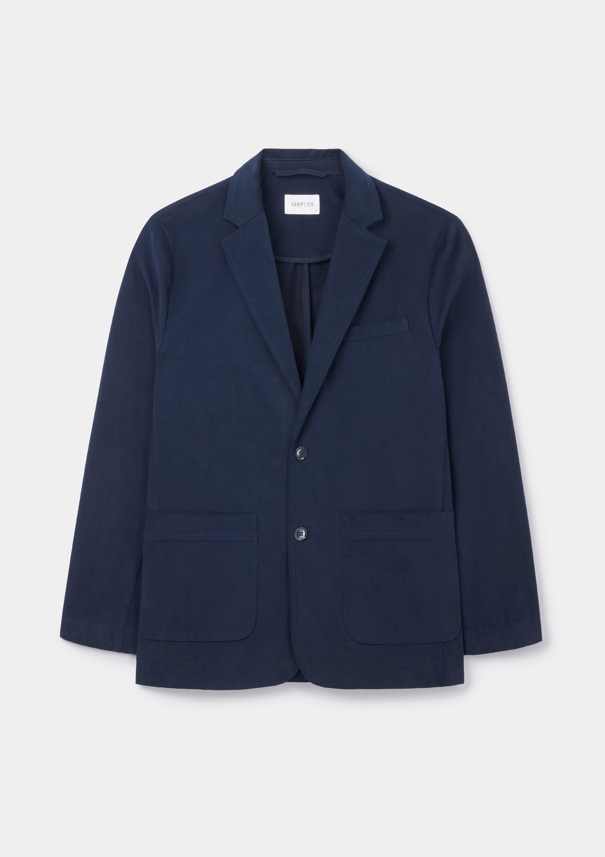 Ink Cotton Twill Blazer