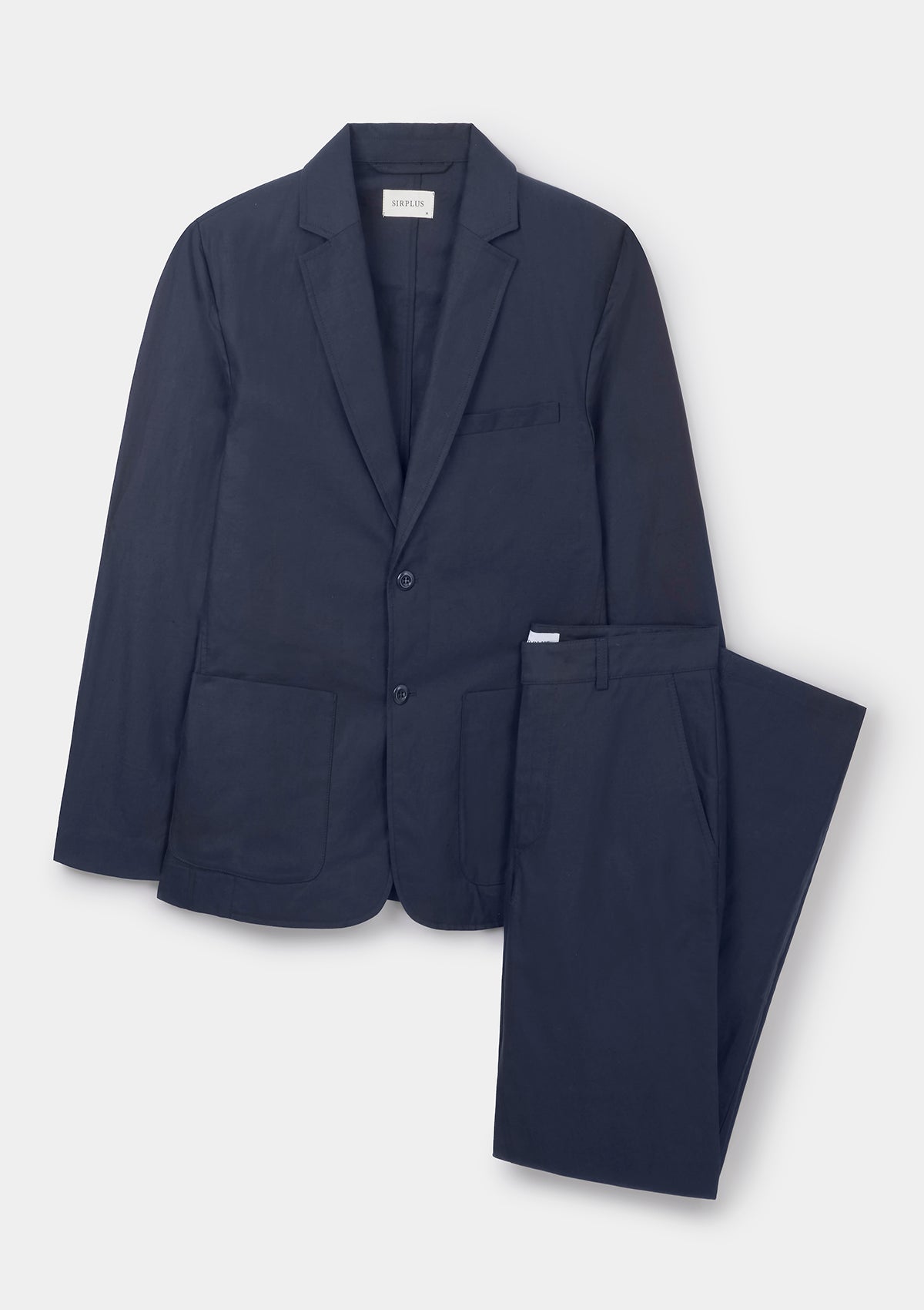 Ink Navy Cotton Linen Blazer, Blazer - SIRPLUS