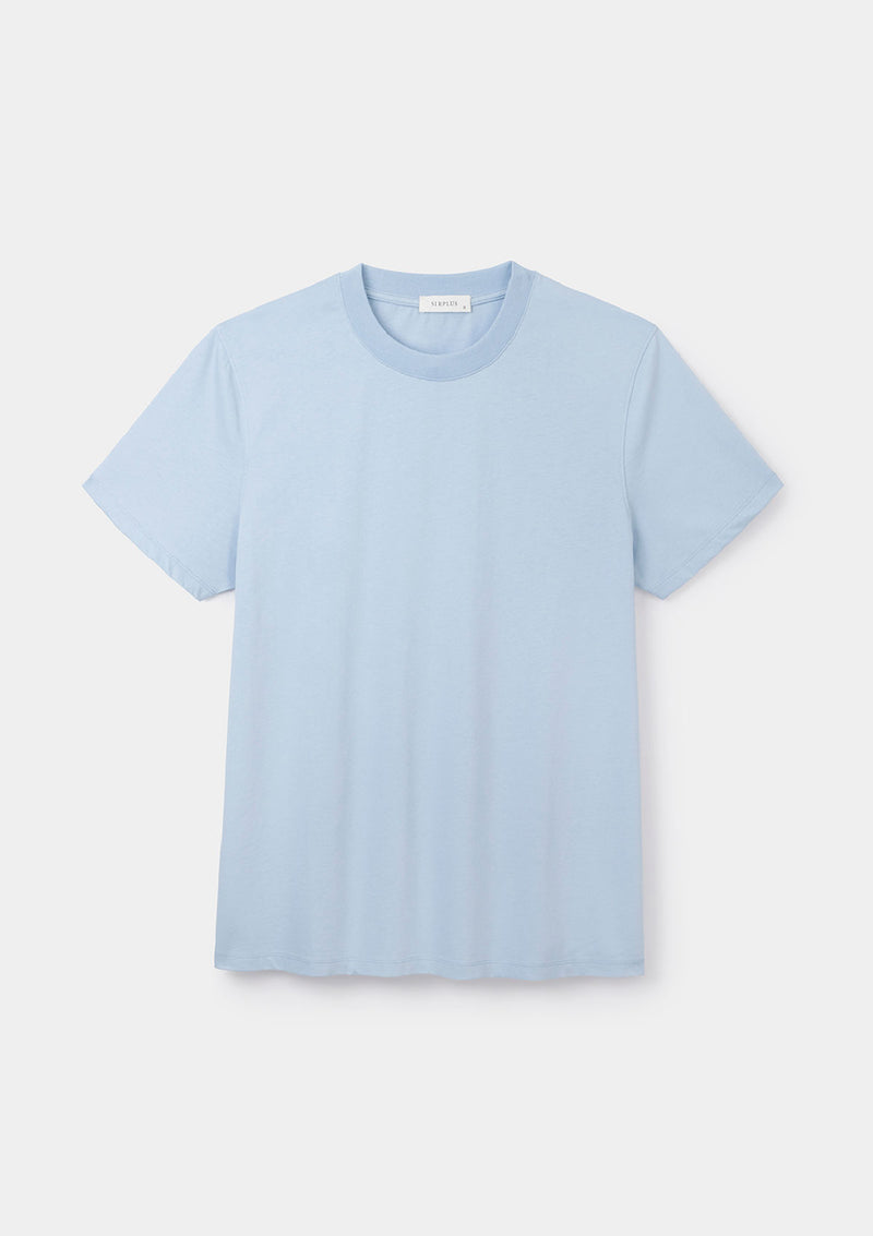 Light Blue Organic Cotton T-shirt, T-shirt - SIRPLUS