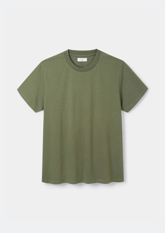 Loden Green Cotton T-shirt by SIRPLUS