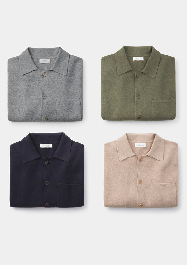 Men’s Merino Wool Knit Polo Shirts | Knitwear by SIRPLUS