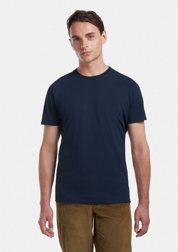 Navy Organic Cotton T-Shirt, T-shirt - SIRPLUS